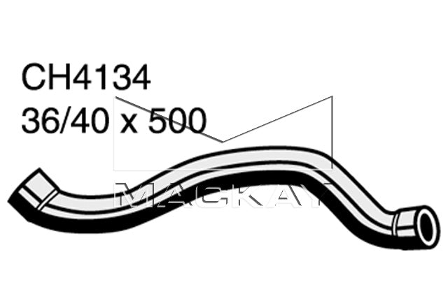 Mackay Bottom Radiator Hose CH4134