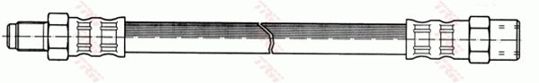 TRW Brake Hose PHB445