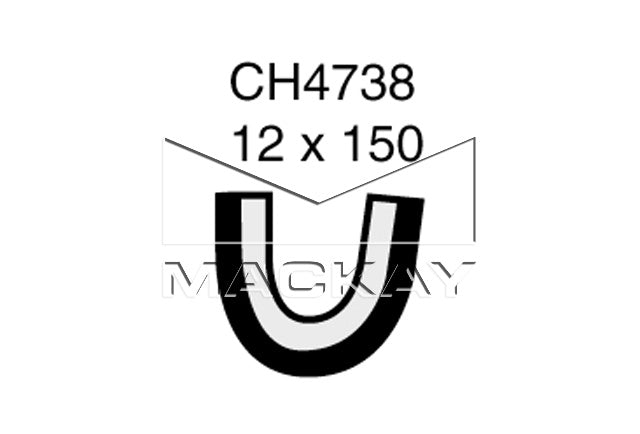 Mackay Bypass Heater Hose CH4738