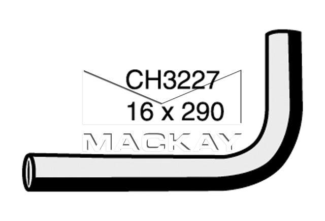 Mackay Heater Hose CH3227