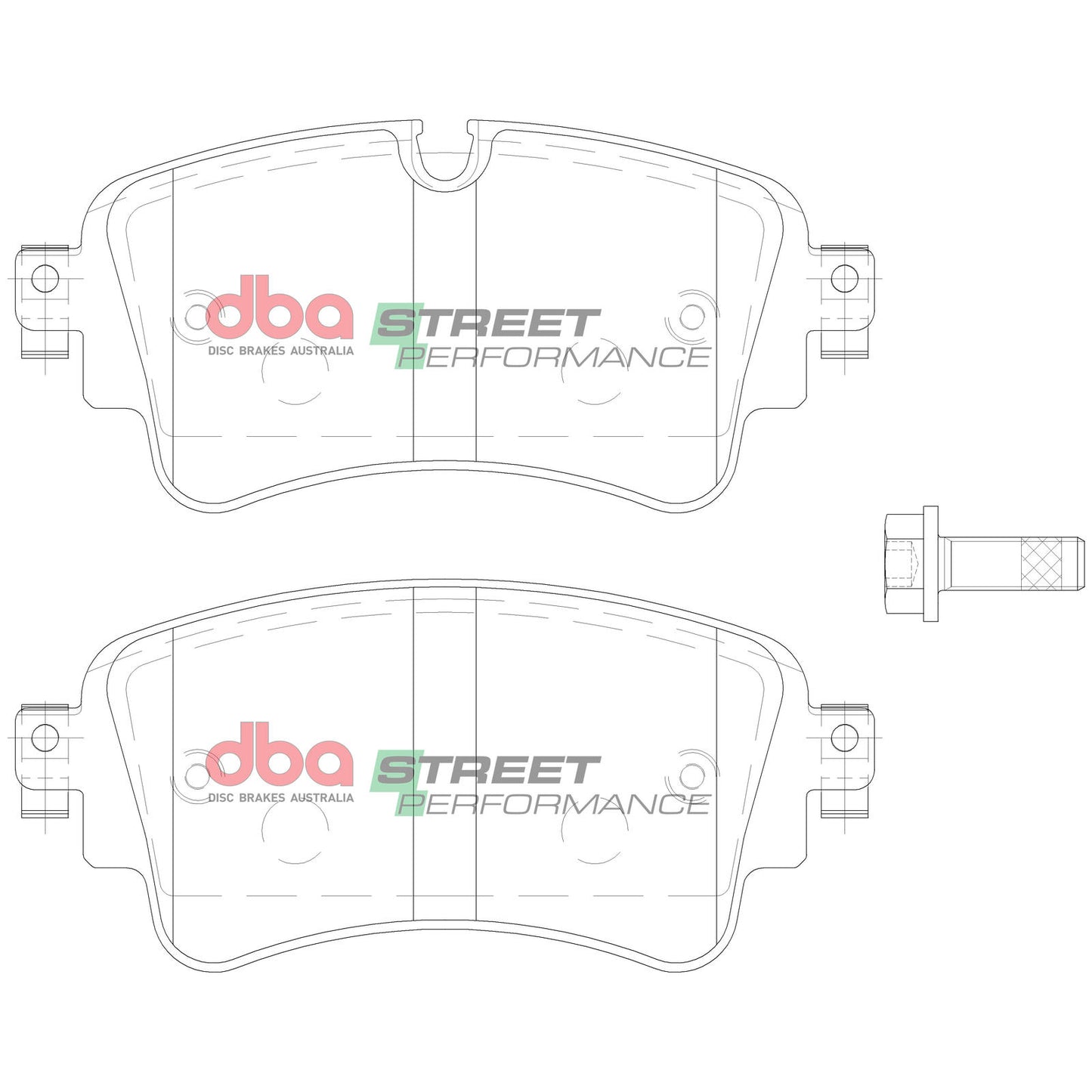 DBA SP Performance Brake Pad Set DB15032SP