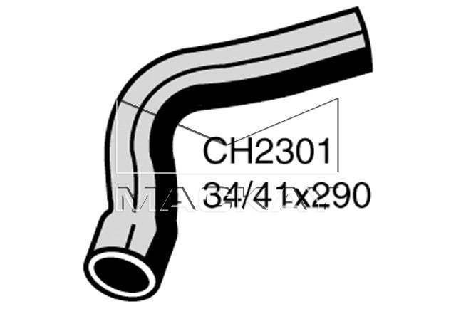 Mackay Bottom Radiator Hose CH2301