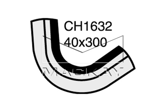 Mackay Bottom Radiator Hose CH1632
