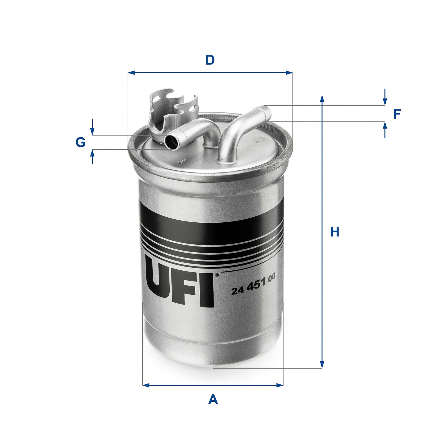 UFI Filters Fuel Filter 24.451.00