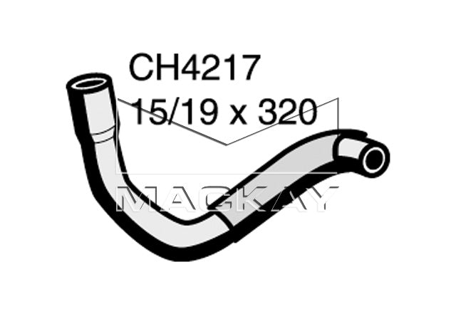 Mackay Heater Hose CH4217