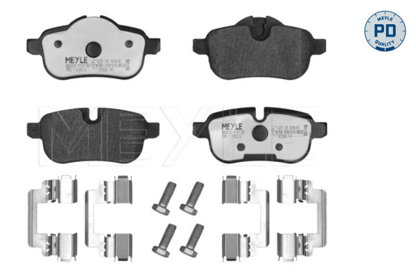 MEYLE Brake Pad Set 025 245 5918/PD