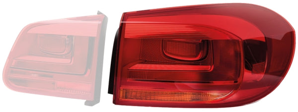 HELLA Tail Light Passenger Side 2SD 010 738-091