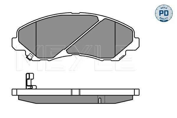 MEYLE Brake Pad Set 025 235 8416/PD