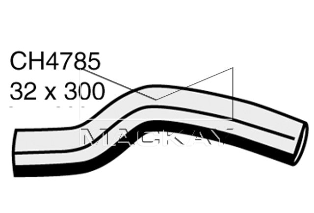 Mackay Top Radiator Hose CH4785