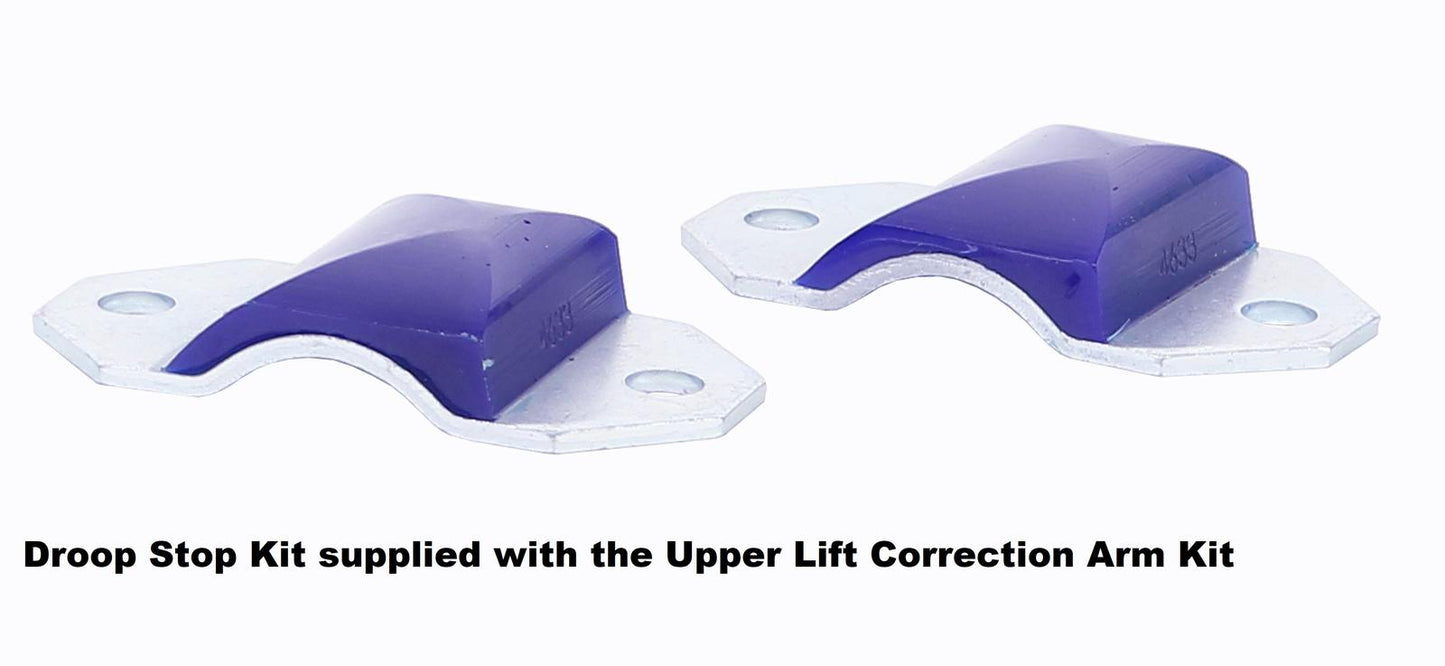 SuperPro Front Lift Correction Upper Control Arm Kit Fits Mitsubishi TRC500