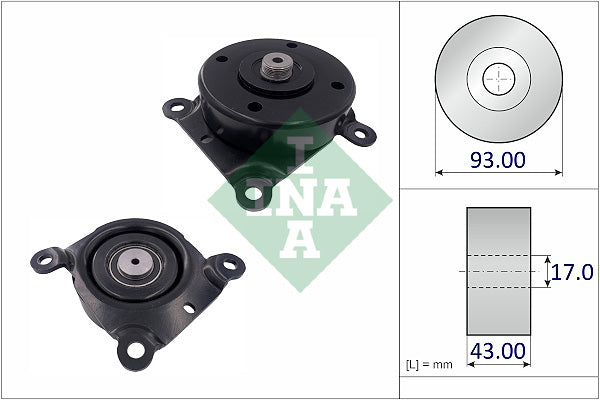 INA Guide Pulley V-Belt 532 1087 10