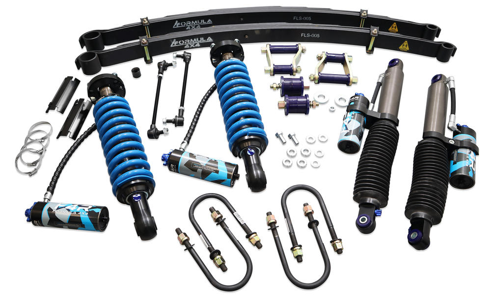 Formula 4x4 2 Inch to 3 Inch Adjustable Formula 4x4 Lift Kit to suit Ford Ranger PX III 2018-2022