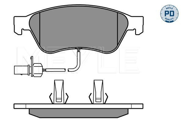 MEYLE Brake Pad Set 025 238 9620/PD