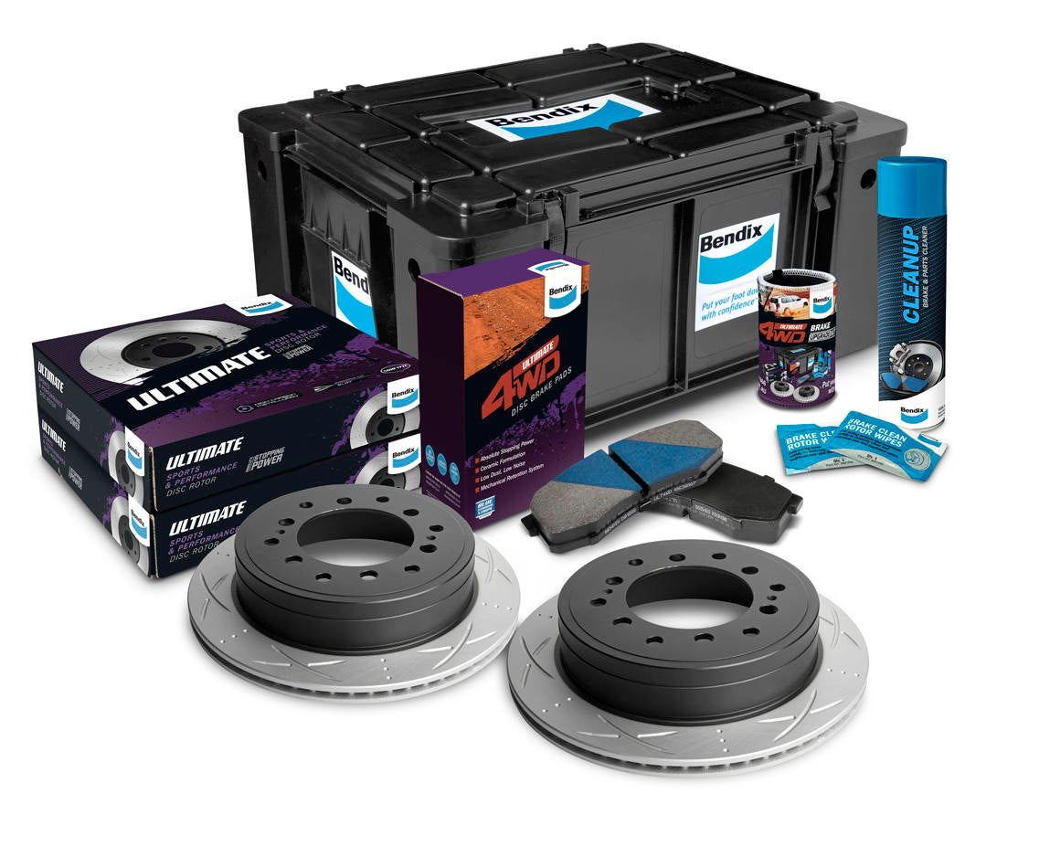 Bendix Ultimate 4x4 Brake Upgrade Kit U4WD-BUK37