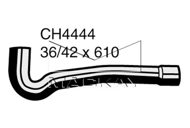 Mackay Top Radiator Hose CH4444