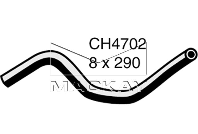 Mackay Bypass Heater Hose CH4702