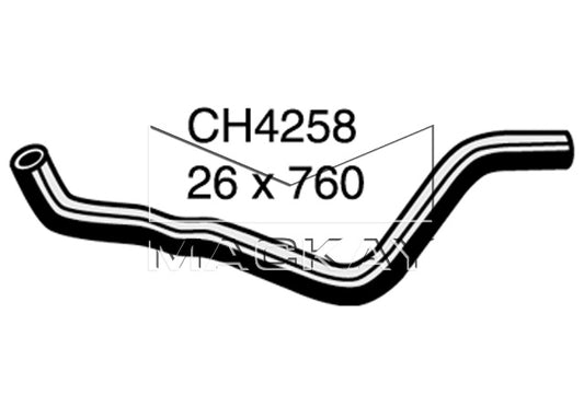 Mackay Bottom Radiator Hose CH4258