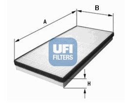 UFI Filters Cabin Air Filter 53.061.00