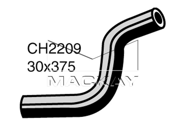 Mackay Top Radiator Hose CH2209