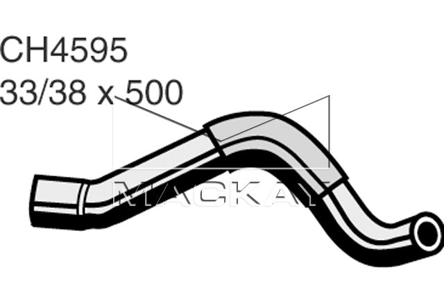 Mackay Bottom Radiator Hose CH4595
