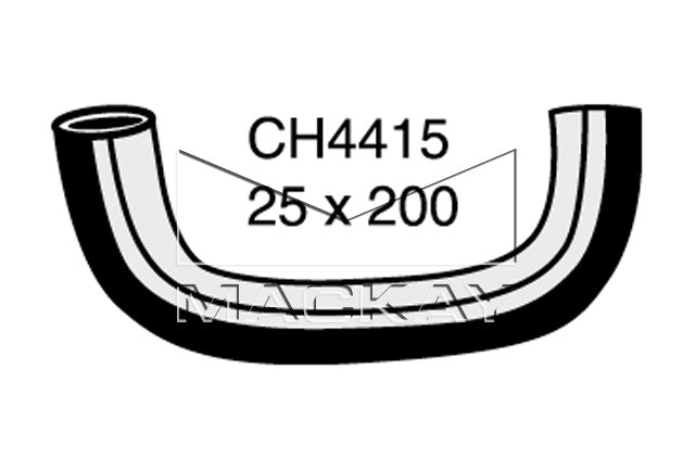 Mackay Bypass Heater Hose CH4415