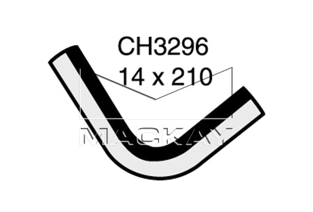 Mackay Heater Hose CH3296