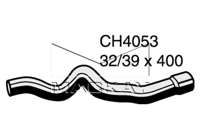 Mackay Bottom Radiator Hose CH4053