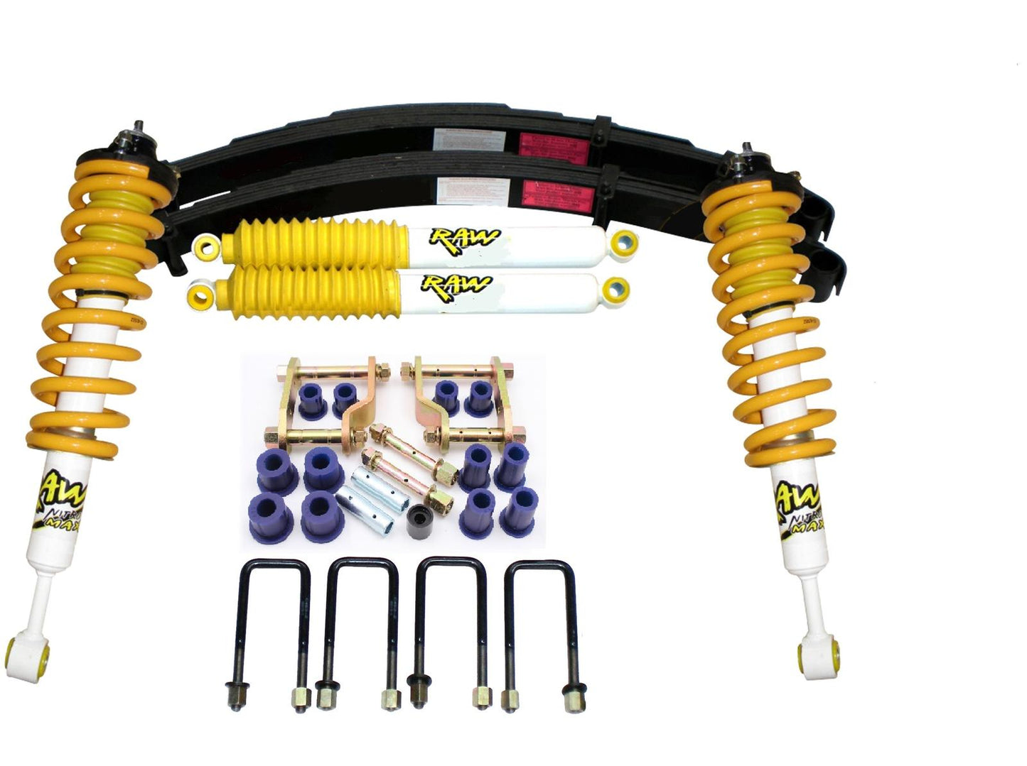 Raw 4x4 Lift Kit fits ReadyStrut TOYOTA Hilux KUN25/26 HILUX-011R