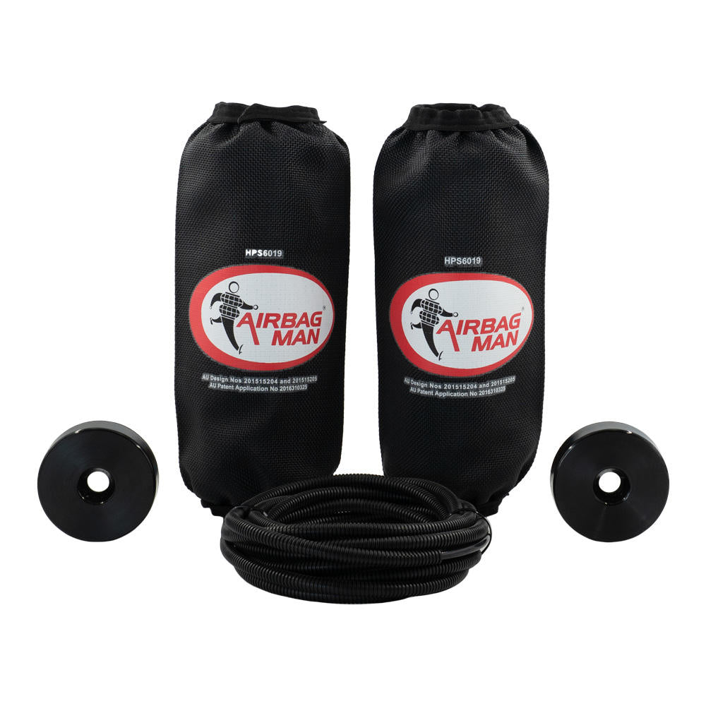 Airbag Man Air Suspension Helper Kit for Coil Springs - High Pressure