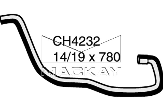 Mackay Bypass Heater Hose CH4232