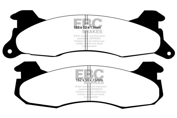 EBC Ford Rear Pads DP21161