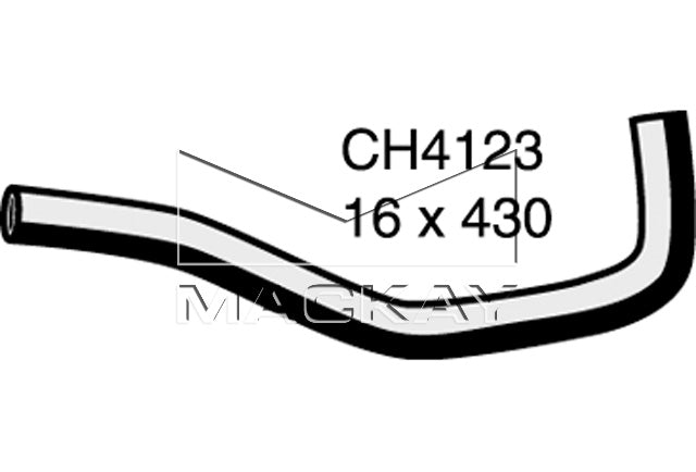 Mackay Heater Hose CH4123