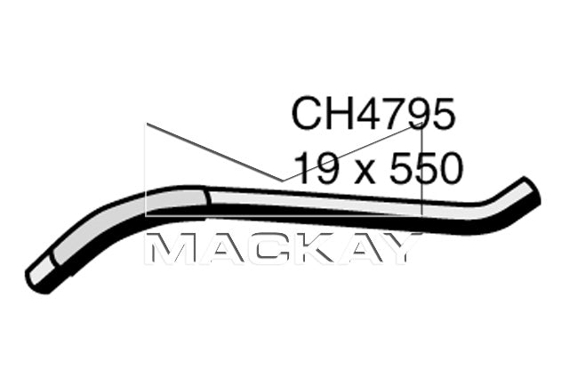 Mackay Expansion Tank Hose CH4795