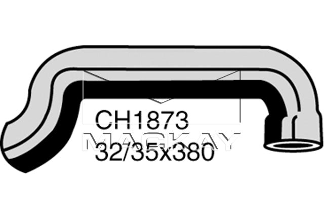 Mackay Bottom Radiator Hose CH1873
