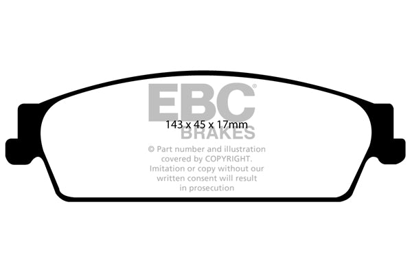 EBC Brake Pad Set DP61780
