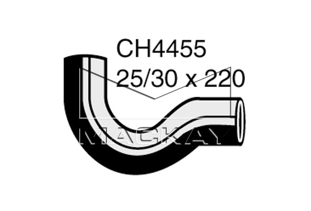 Mackay Bottom Radiator Hose CH4455