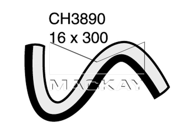 Mackay Heater Hose CH3890