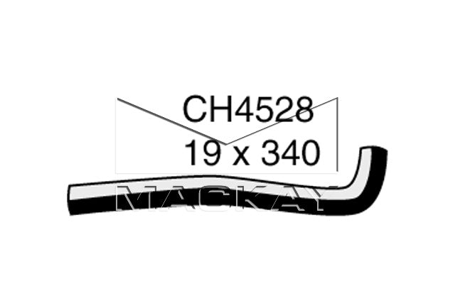 Mackay Bypass Heater Hose CH4528