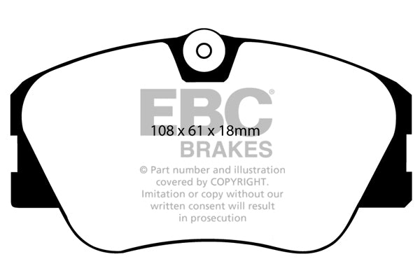 EBC Mercedes Front Pads DP2577