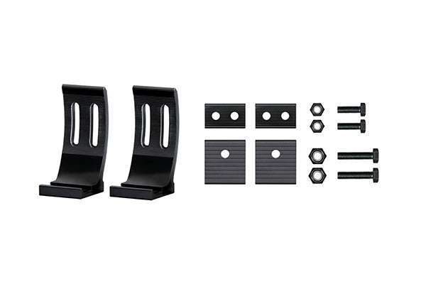 Hella Black Magic Slide Mounts Suit Double Row Bars 8HG 358 176-381