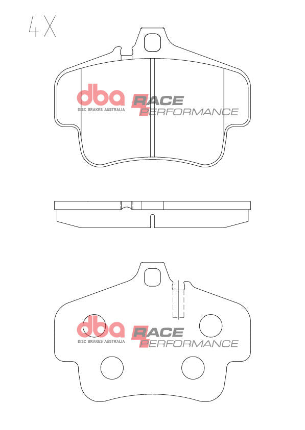 DBA Race Performance Brake Pad Set DB1401RP