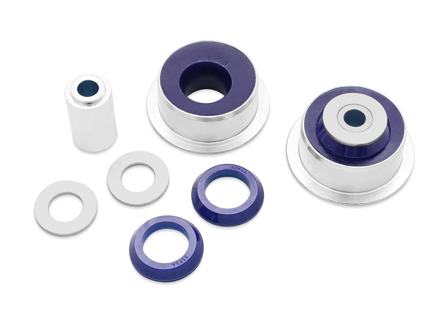 SuperPro Control Arm Lower Rear Bush Kit - Double Offset SPF5594K
