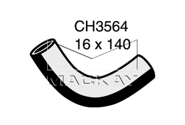 Mackay Heater Hose CH3564