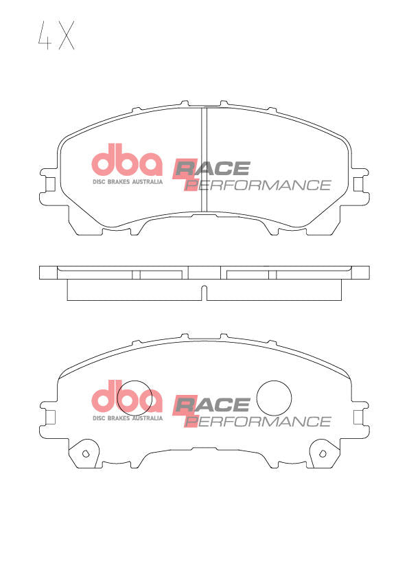 DBA Race Performance Brake Pad Set DB2341RP