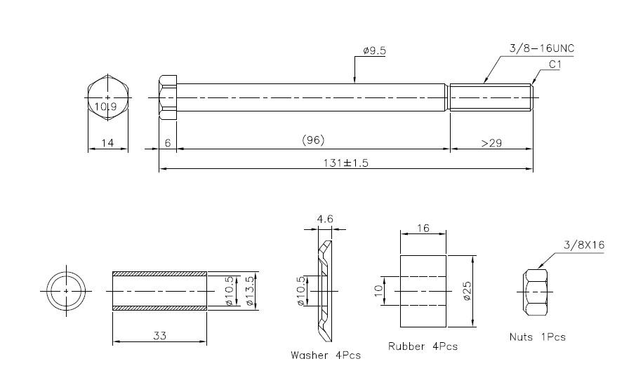 SuperPro Sway Bar Link TRC4052