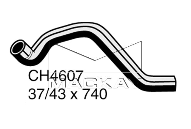 Mackay Bottom Radiator Hose CH4607