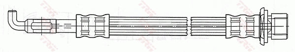 TRW Brake Hose PHD761
