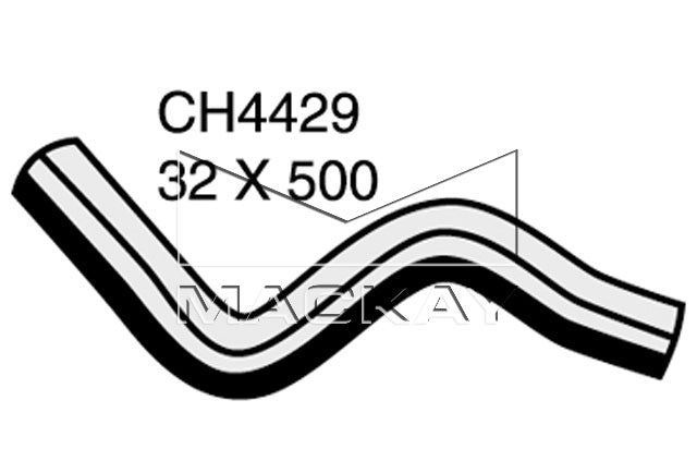 Mackay Top Radiator Hose CH4429