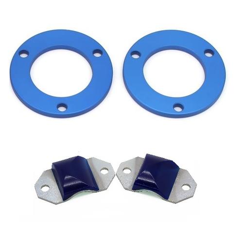 SuperPro Front SuperPro Easy-Lift Strut Spacer Trim Kit Fits Mitsubishi TRC143FLK