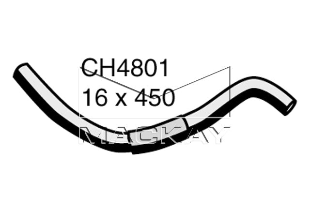 Mackay Heater Hose CH4801